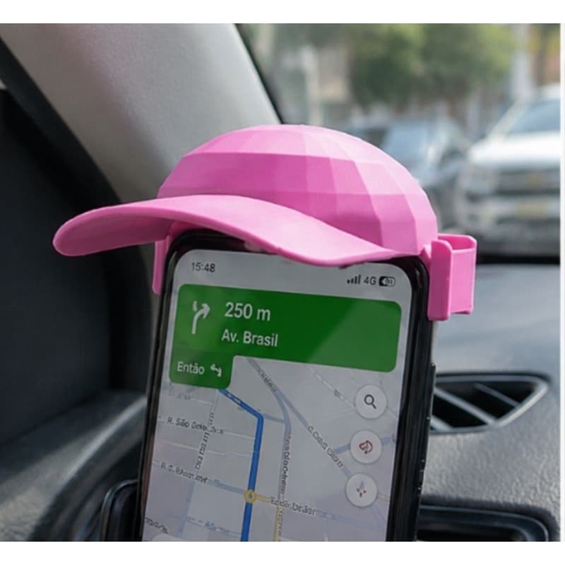 Protetor Solar para Celular Veicular | Capa Anti Reflexo para Suporte de Celular | Impresso em 3D Resistente
