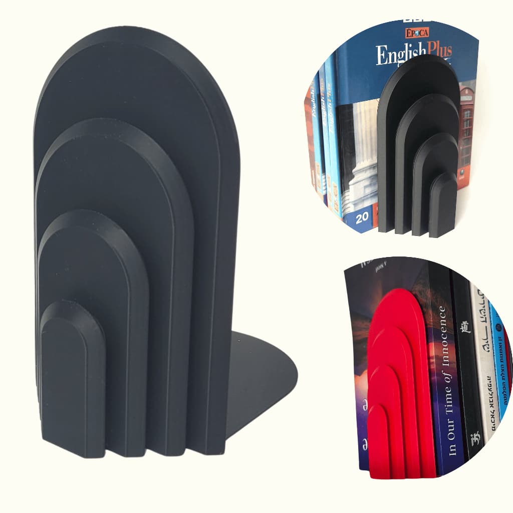 Suporte de Livros Decorativo Organizador de Estante Design Moderno