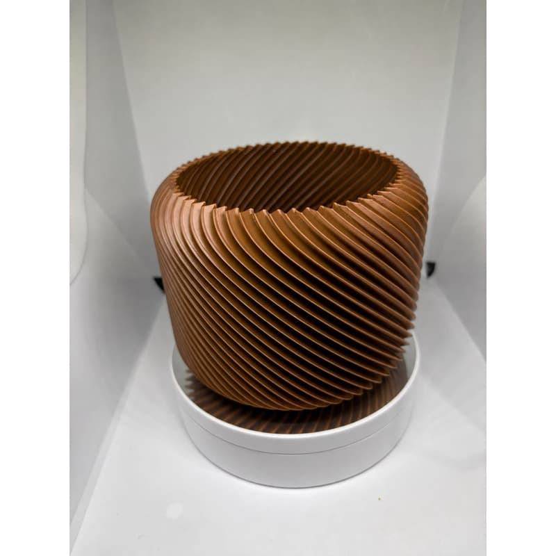 Vaso Decorativo Claudia Espiral Moderno em Impressão 3