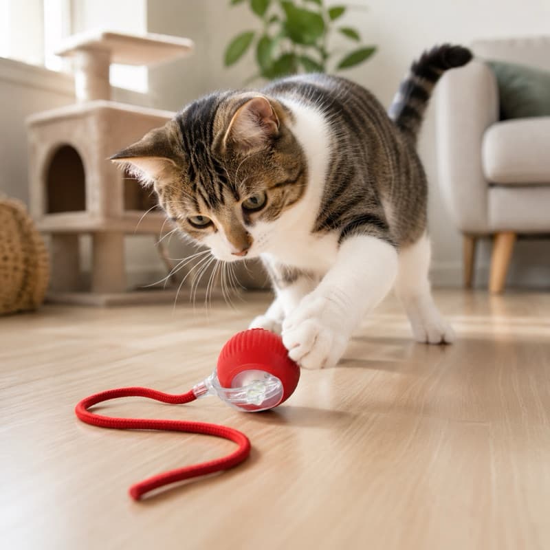 Bola Interativa para Gatos | Brinquedo com Movimento e Estímulo
