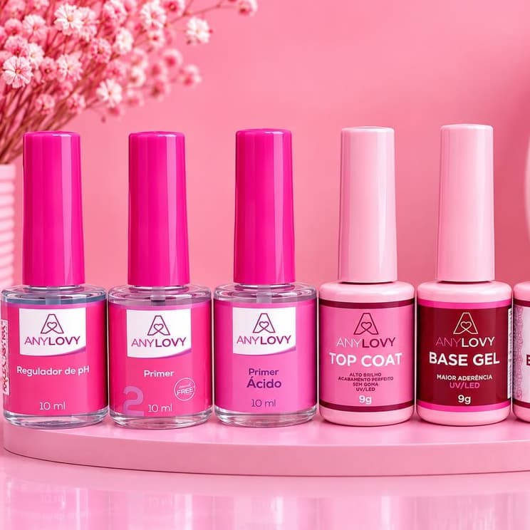 Primer Com Ou Sem Ácido Tip Blender e Ultra Bond Para Unhas Alongamento 10ml Any Lovy