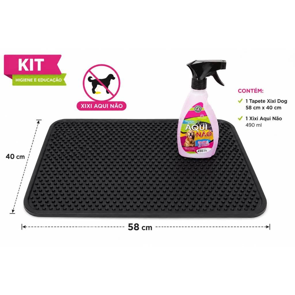 Sanitário Higiênico Canino Pet Educador Xixi não Tapete Higiênico Cachorro Grande Banheiro kit