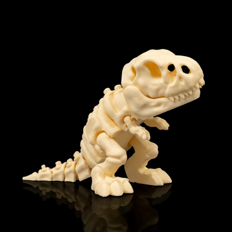 Dinossauro Articulado Fóssil Esqueleto 3D Coleccionável Alta Qualidade Decoração Geek Presente Criativo