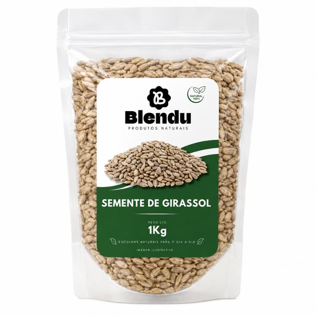 Semente de Girassol Pepita Crua Sem Casca Natural 250g 500g ou 1kg
