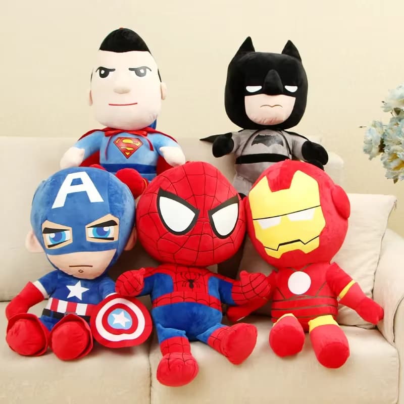 Homem Aranha 25cm Boneco Super Herói Infantil Brinquedo Macio Presente