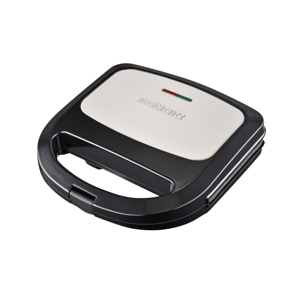 Sanduicheira Elétrica Itatiaia Linha Essencial Grill Antiaderente Tosta e Grelha Fácil 127V