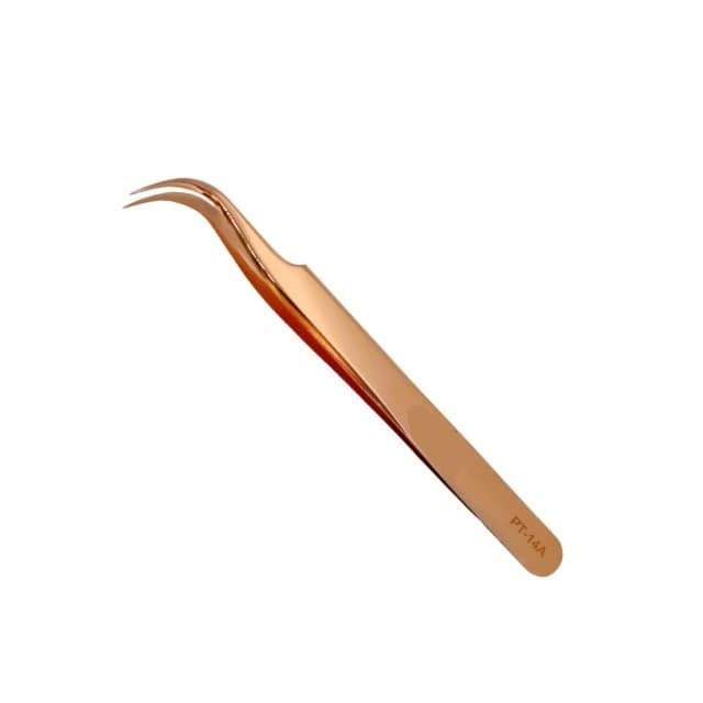 Pinça Curva UNIDADE Para Extensão De Cílios Profissional Unidade Lash Designer SQ8501