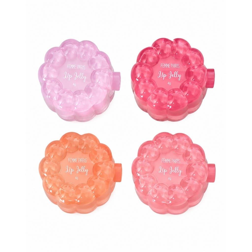 Lip Jelly Gloss Hidratante Gelatina Femme Paris