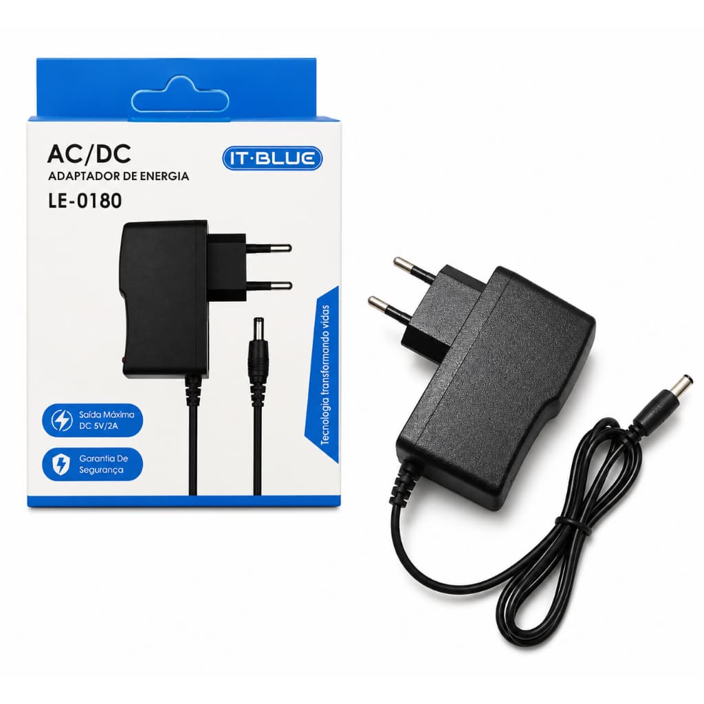 Fonte De Alimentação 5v 2a Bivolt 110/220v P4 Estabilizada