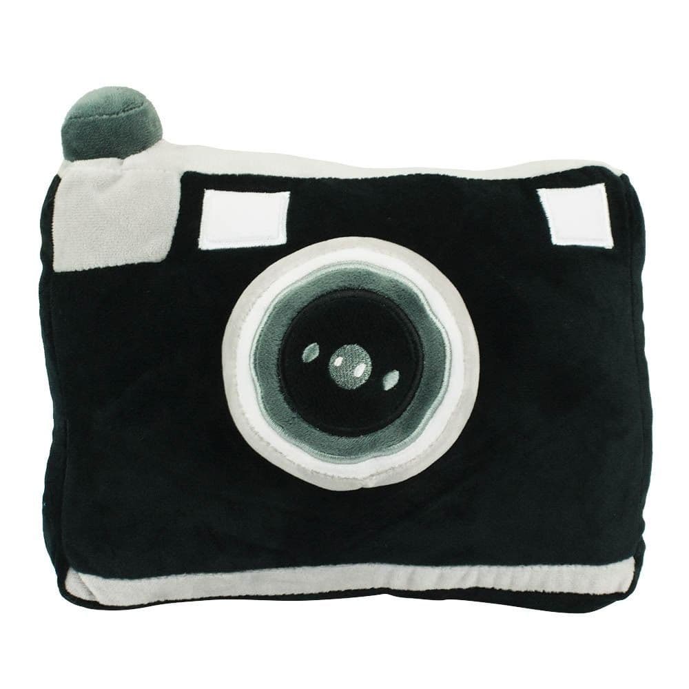 Almofada Preto Câmera 20x15x24cm