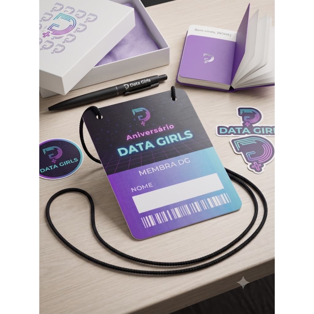 Crachá | Credencial - Personalizado para Eventos com Cordão | Congresso, Empresa, Escola e Igreja