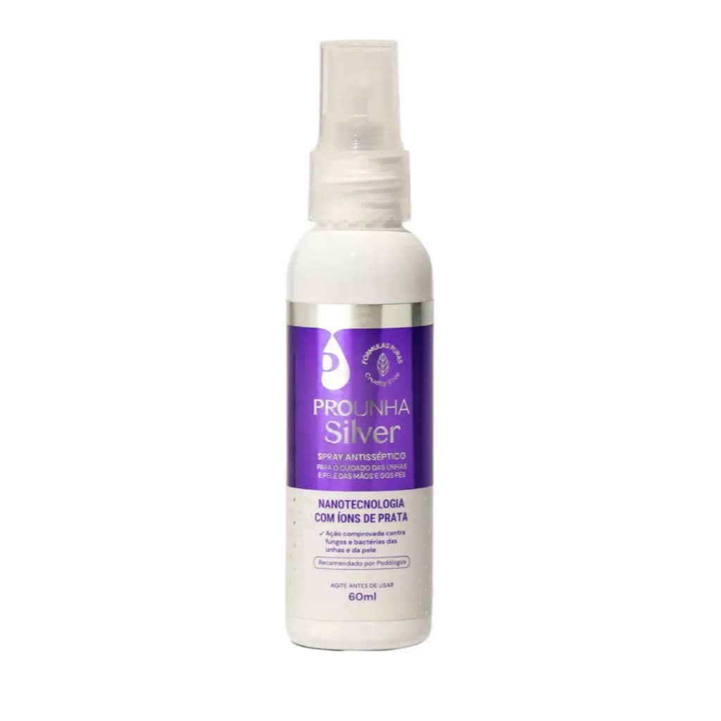 Prounha Silver 60ml Poderoso Antisséptico