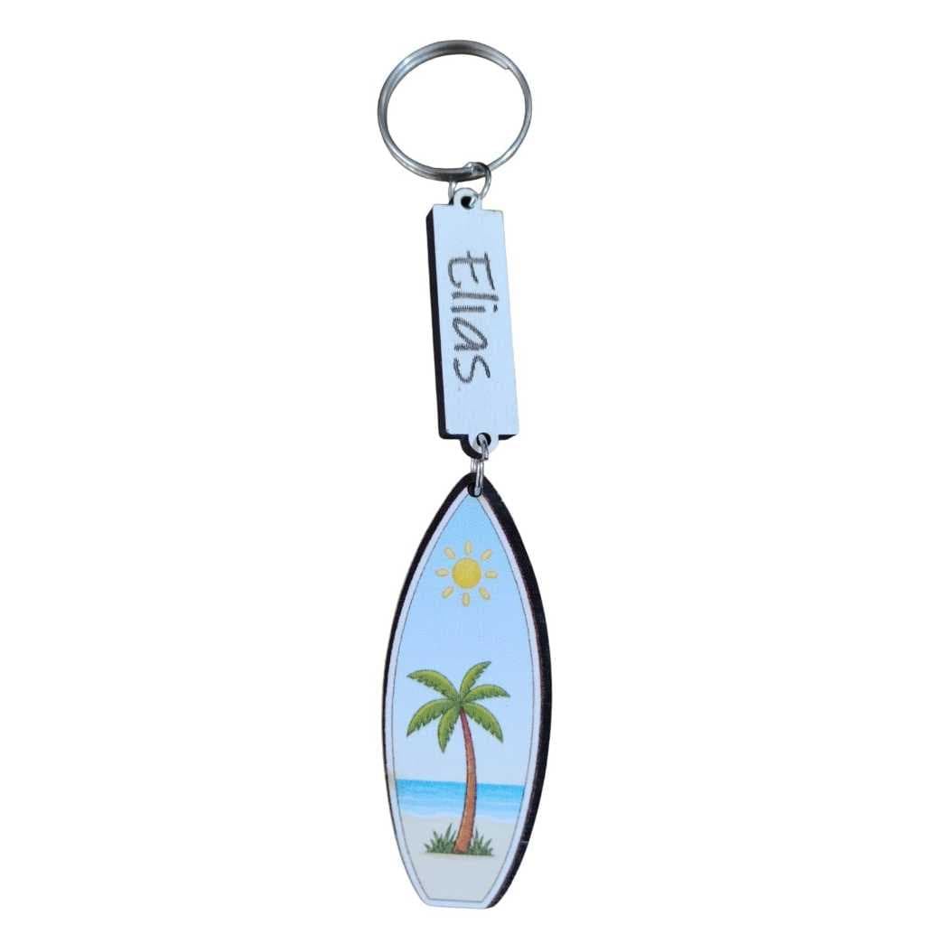 Kit Lembrancinha Chaveiros Prancha Surf Colorido em mdf adesivado