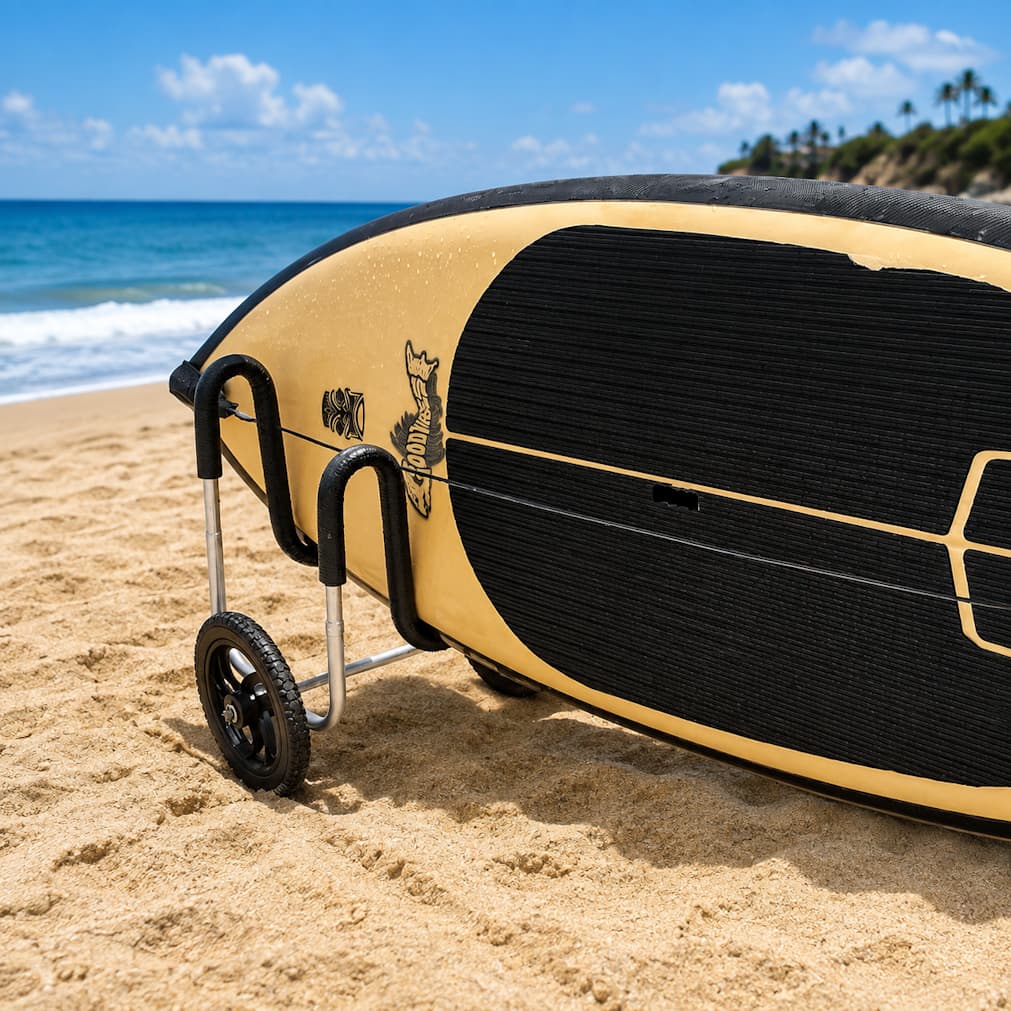 Carrinho de transporte de Prancha Sup Stand up Paddle