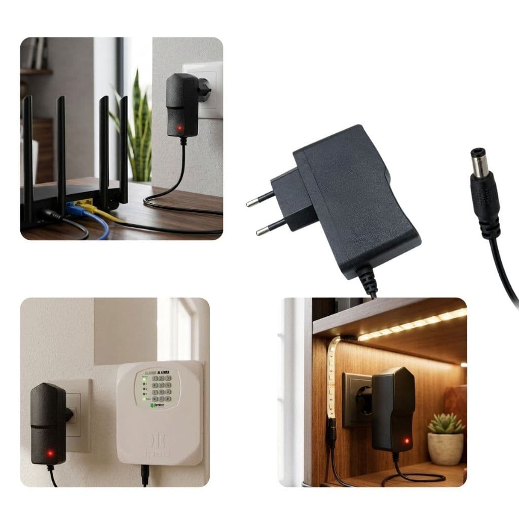 Fonte Bivolt 1,5 Cabo longo 50/60hz 12Volts Pino P4