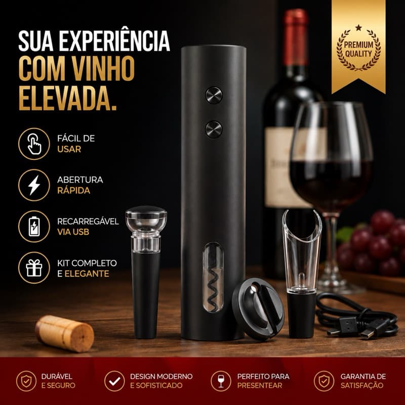 Abridor Elétrico Automático Prático e Fácil de Usar