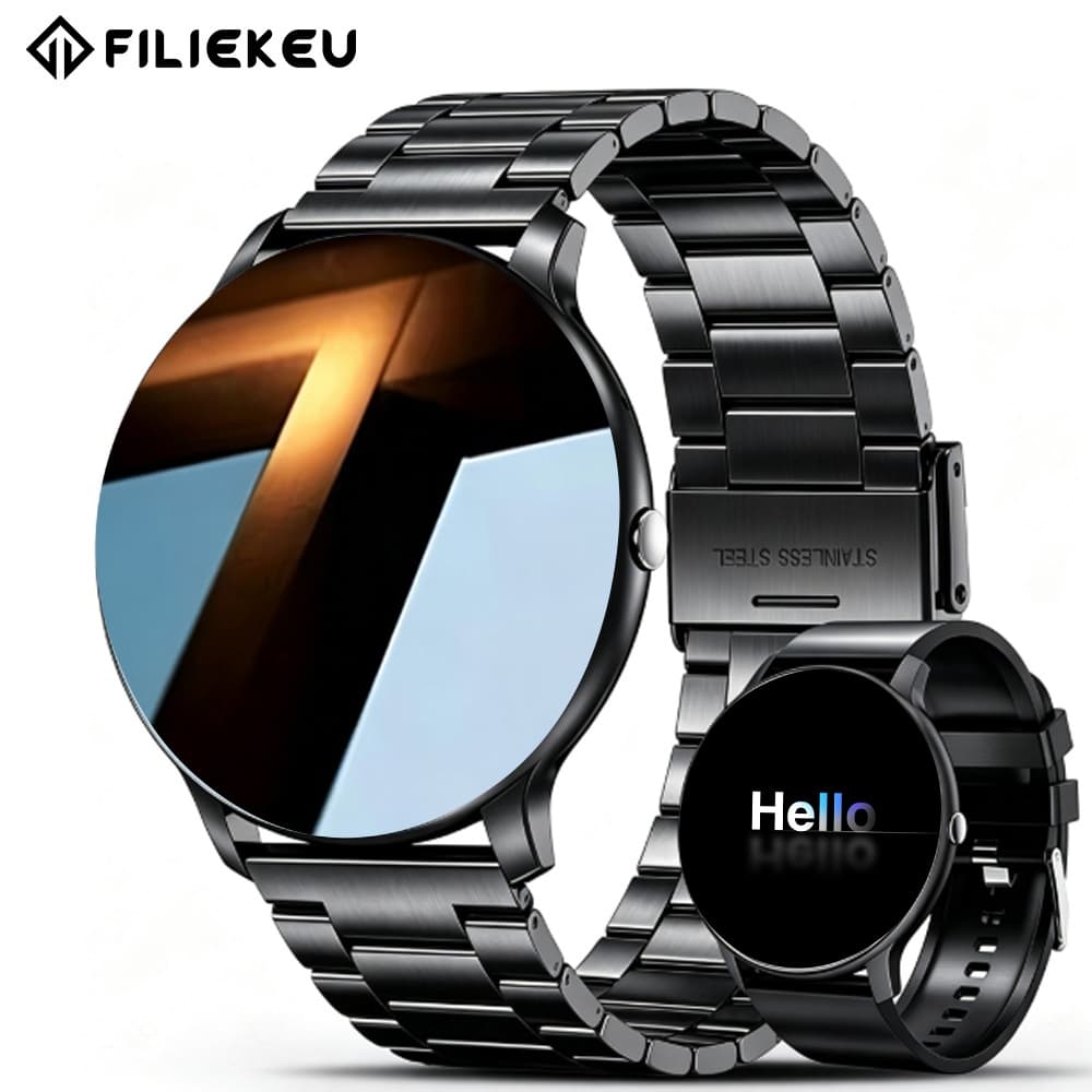 Smartwatch Esportivo Masculino à Prova d'Água Conecta-se ao celular via Bluetooth