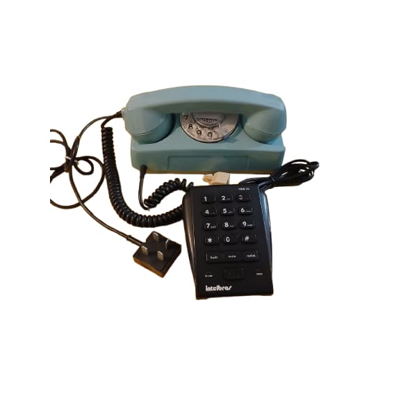 TELEFONE DLG STARLITE NA COR AZUL  ORIGINAL DE FABRICA FUNCIONANDO.