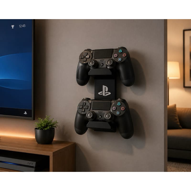 Suporte Controle Ps4 Ps5 Universal De Parede Case Gamer GTA VI
