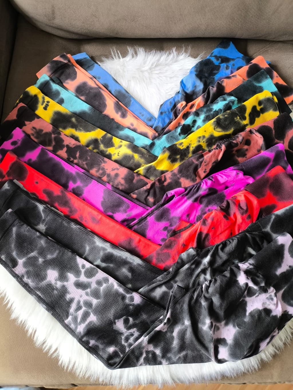 Calça Legging Feminina Animal Print Cintura Alta Empina Bumbum Fitness Academia Cós Alto -B12
