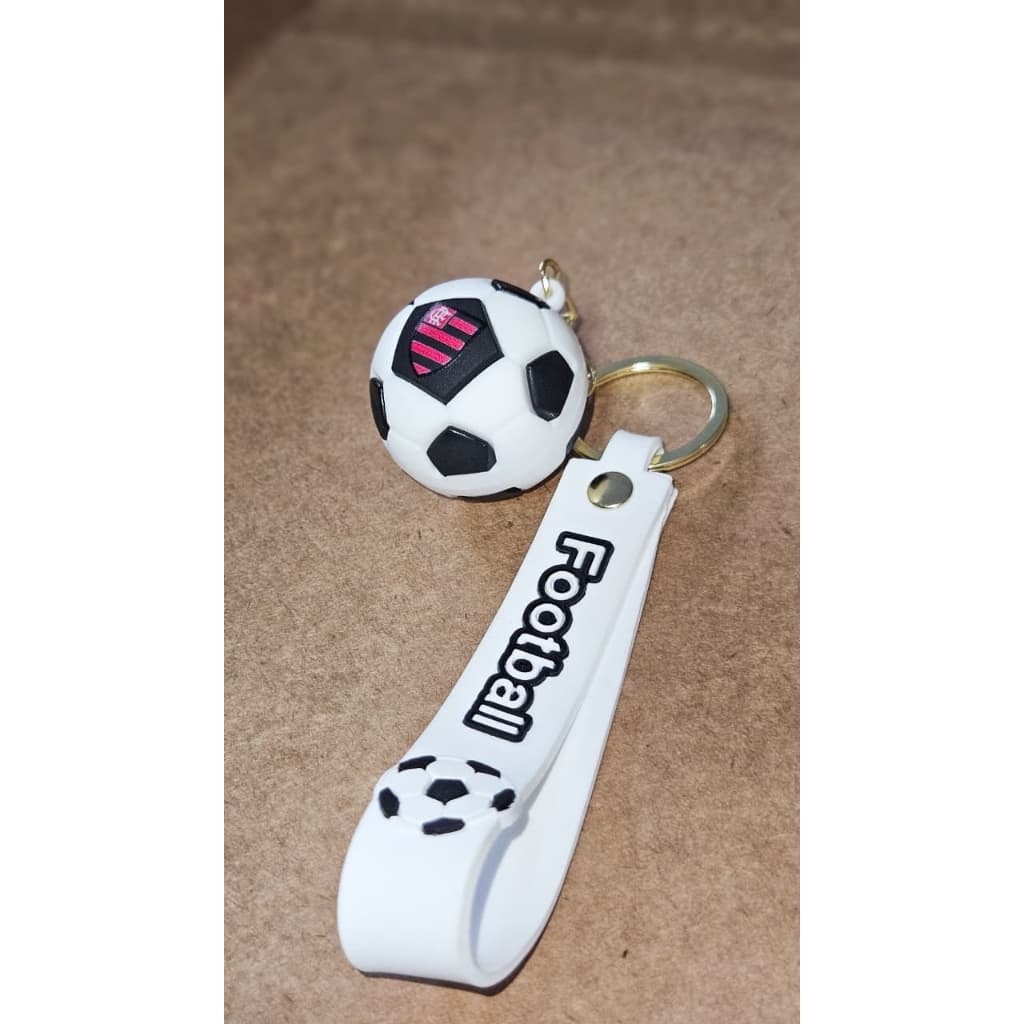 Chaveiro do Flamengo Bola Emborrachado