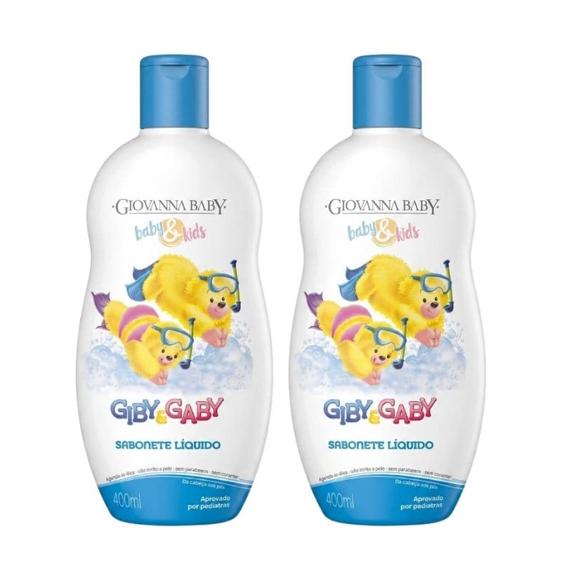Kit 2 Sabonete Líquido 400Ml, Giby