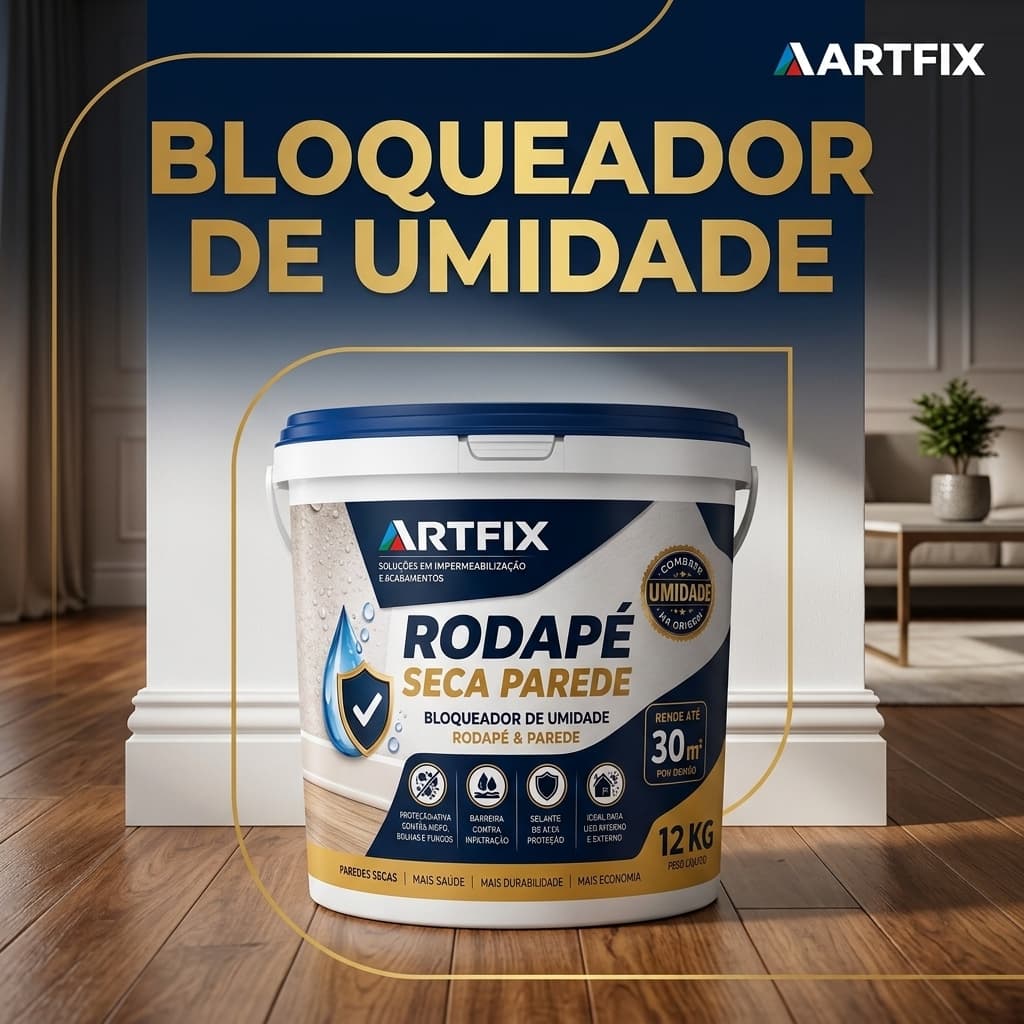 QUEIMA DE ESTOQUE - Rodapé 12KG com Proteção Contra Umidade e Infiltração