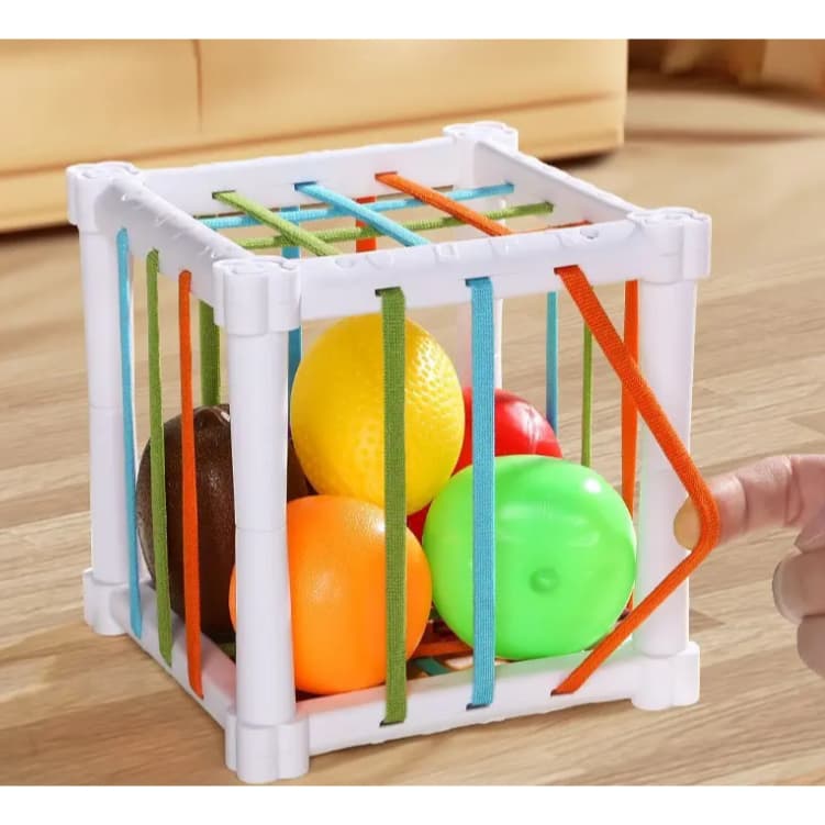 Caixa Educativa Frutas Sensorial 1a Infância