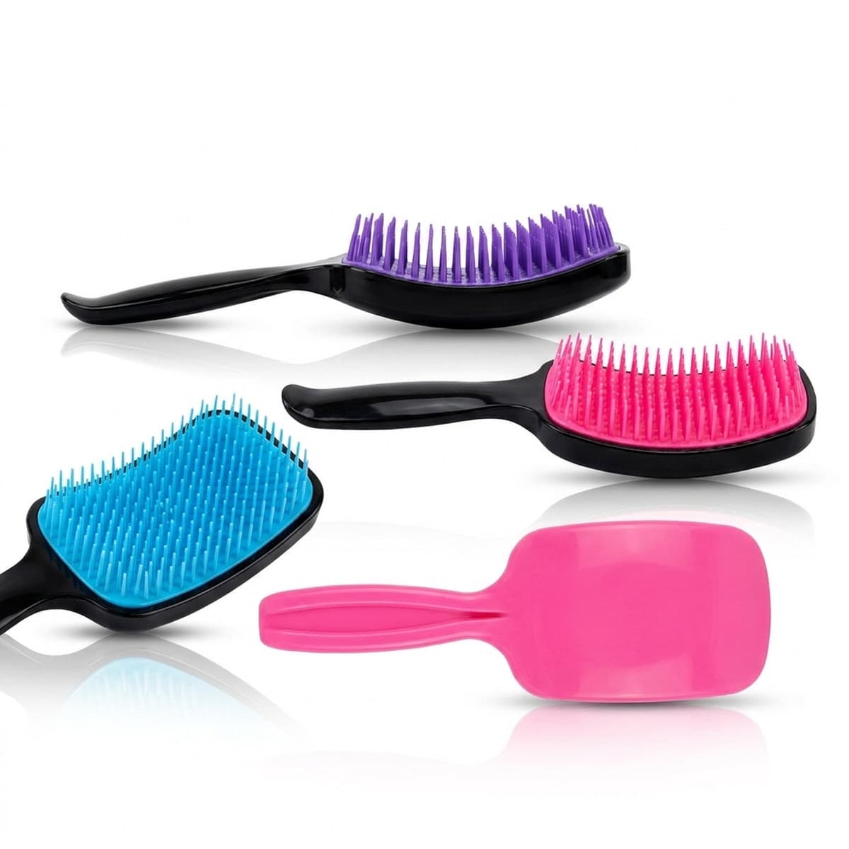 Escova de Cabelo Raquete Limpeza Prática e Eficiente