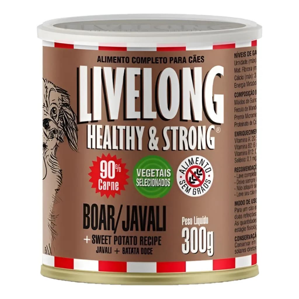 Livelong Javali 300g para Cães