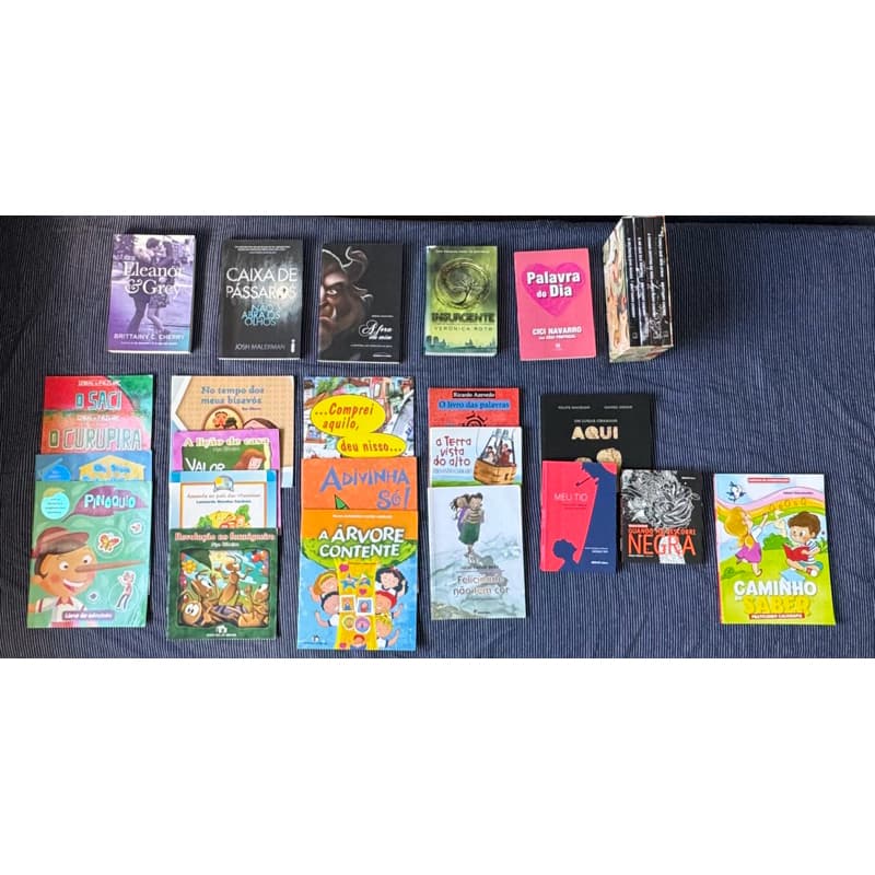 Feira de Livros / Desapego l Usados Seminovos Boa Conservação