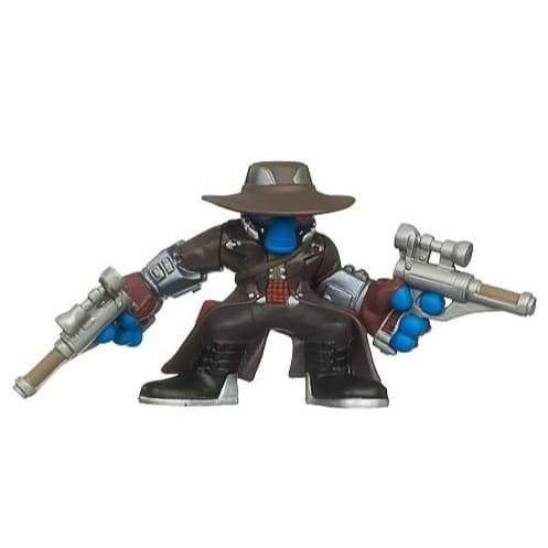 Star Wars Galactic Heroes 2010 Hasbro - Boneco Cad Bane Caçador de Recompensas Action Figure Loose