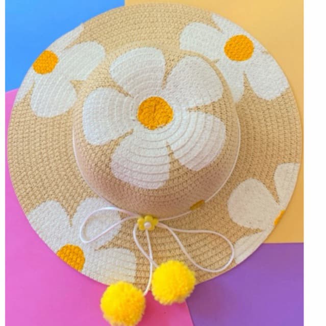 Chapéu de Praia Infantil, Moda praia infantil, Moda Praia