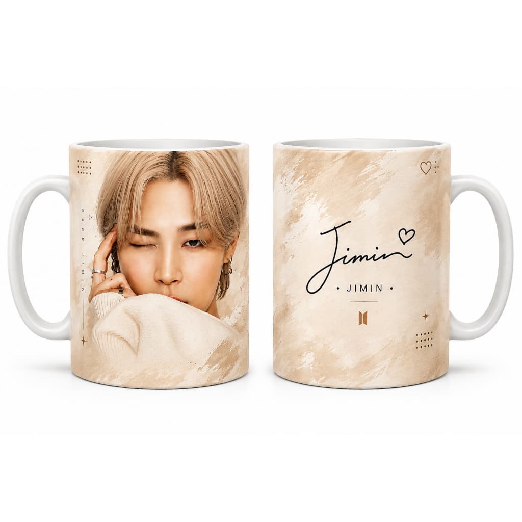 CANECA ARMY PRIME BTS, 325ML , PRESENTE LINDO, PRODUTO EXCLUSIVO