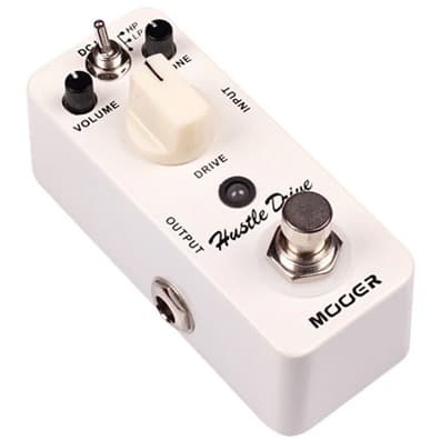 Pedal Guitarra Mooer Hustle Drive MDS2 Overdrive Distorcao Modo HP LP True Bypass Mini