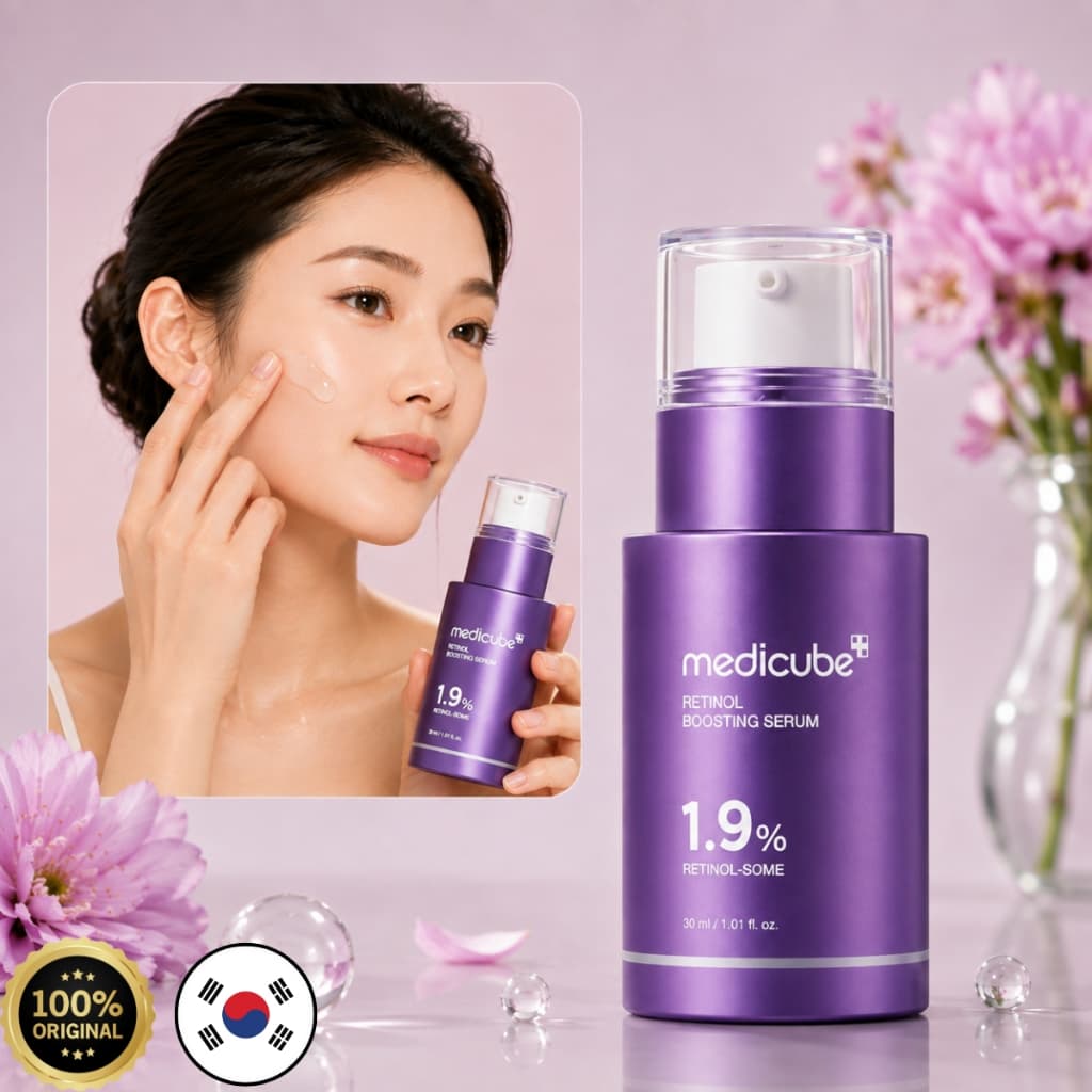 Medicube Retinal NMN Boosting Serum 30ml Skincare Facial Coreano Original ENVIO IMEDIATO