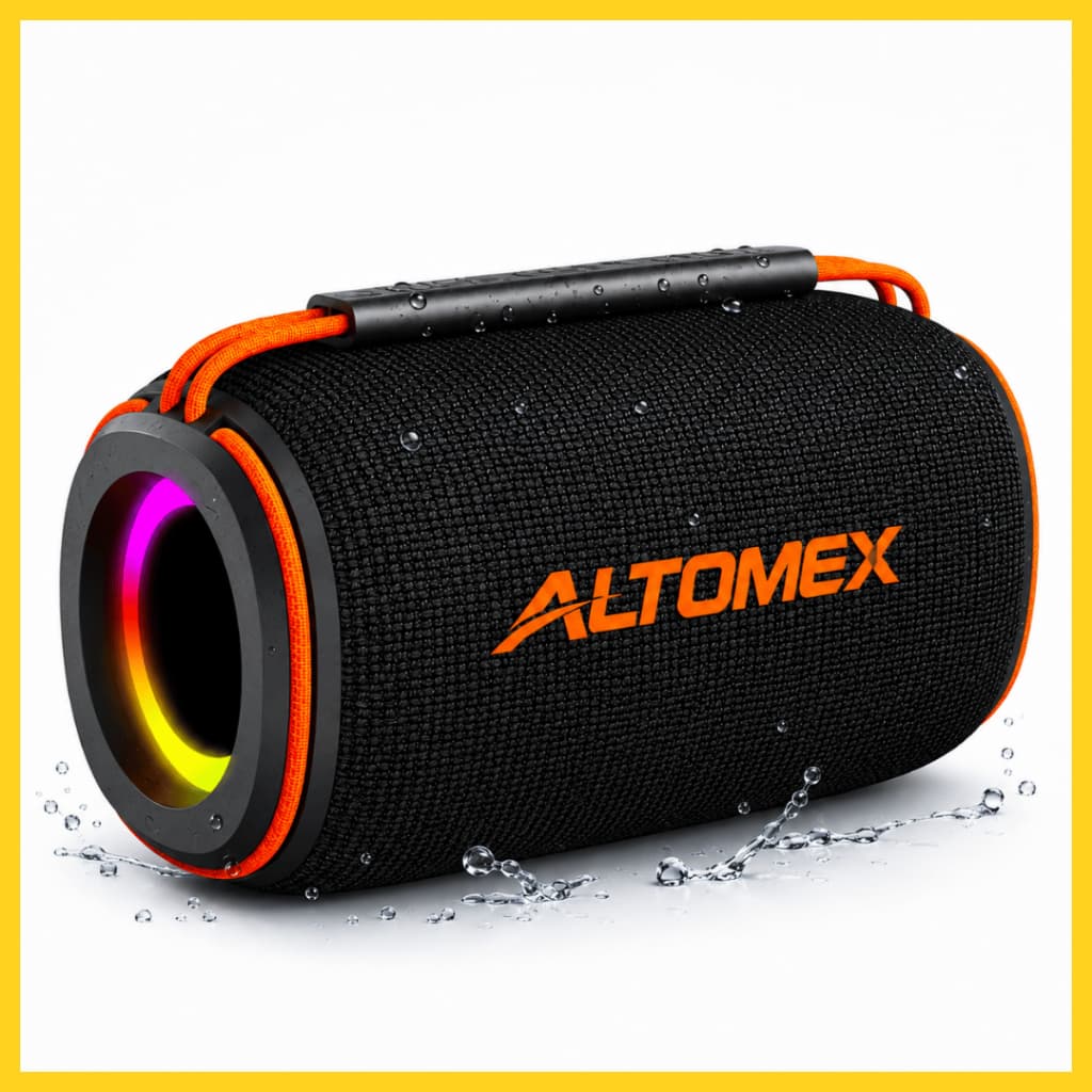 Caixa Caixinha de Som Bluetooth Prova D'água TWS Pendrive Sd Fm Portátil Alto Falante Potente 20W