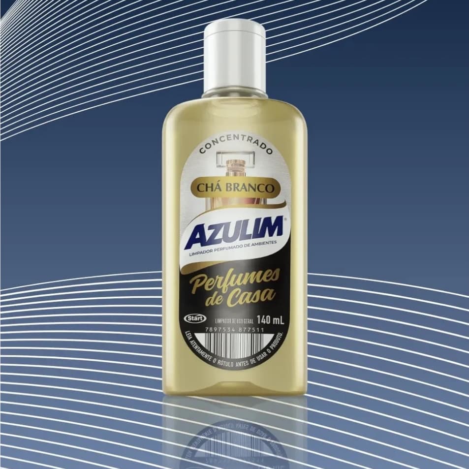 Limpador Concentrado Azulim Chá Branco 140ml - Perfumes da Casa