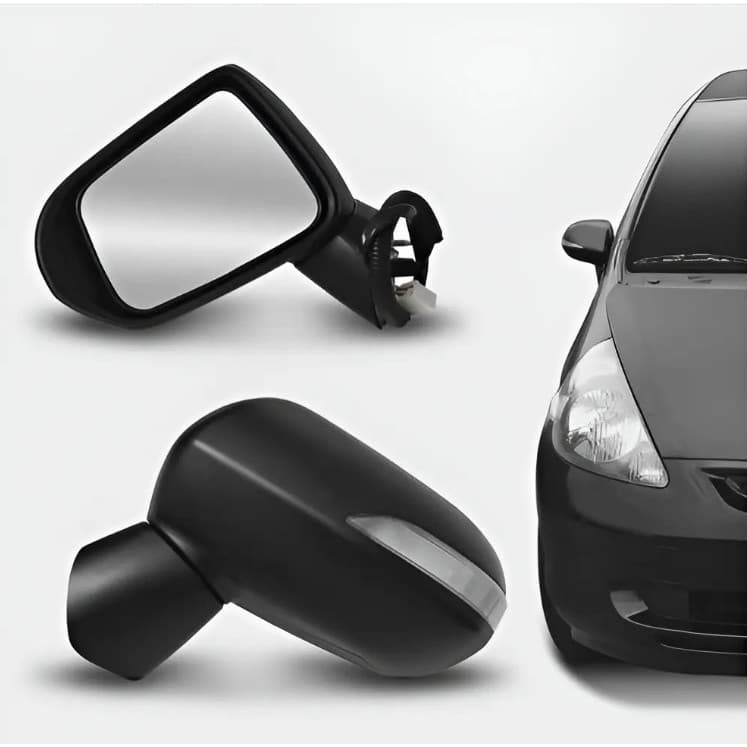 Retrovisor Honda Fit Com Pisca 2004 A 2008 Lado Direito