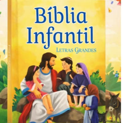 Bíblia Infantil – Letras Grandes | Ideal para Crianças