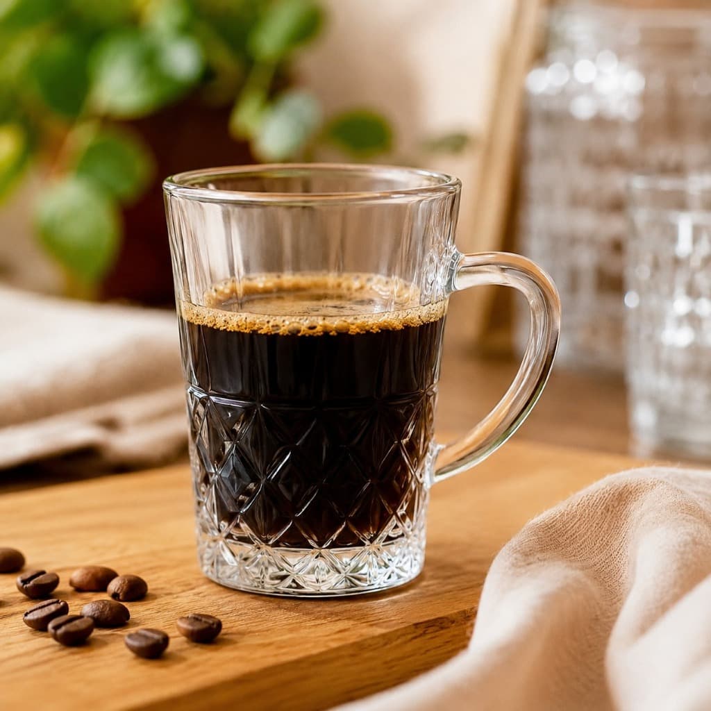 Jogo De 6 Xícaras Nuremberg Vidro 117ml Para Café