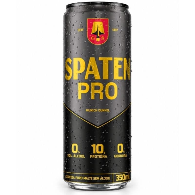 cerveja Spaten Pro Com Proteína 10g  Zero Álcool