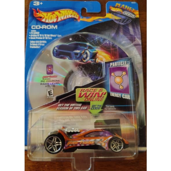 2001 Hot Wheels Particle Energy Car with CD Rom