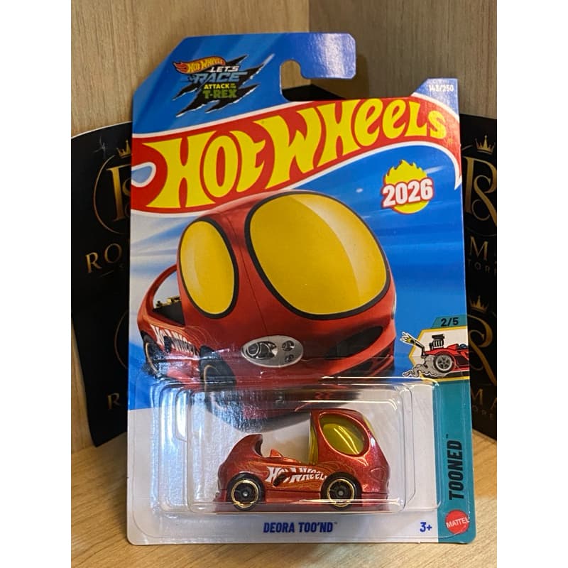 Miniatura Hot Wheels Deora Too'nd - Coleção Tooned 2026 (143/250) - Escala 1:64 Mattel