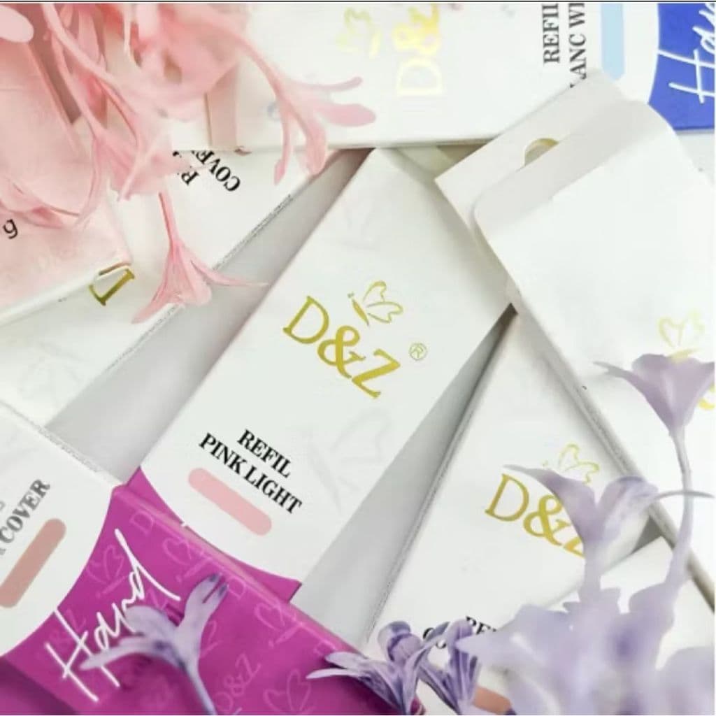 KIT 6 Unid de Sache Refil Gel UV/Led D&Z Control  - 15ml /Novidade Gel PRO D&Z AUTONIVELANTE