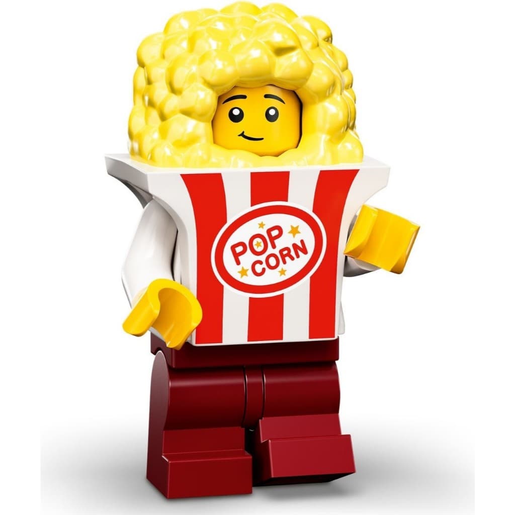 Lego 71034 Serie 23 Popcorn Costume Minifigura Fantasia Pipoca