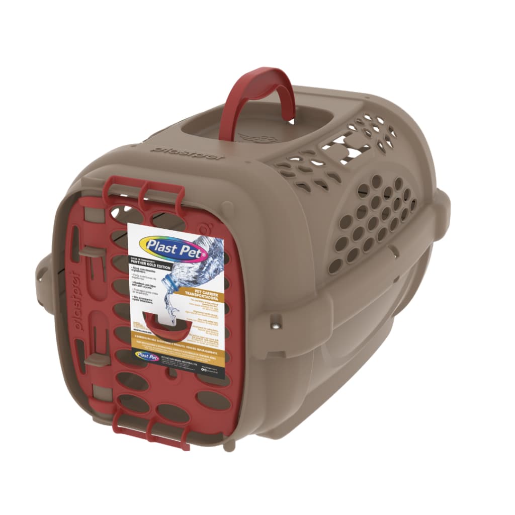Caixa transporte para cães e gatos n.1 Pet Plast Pet Panhter Gold