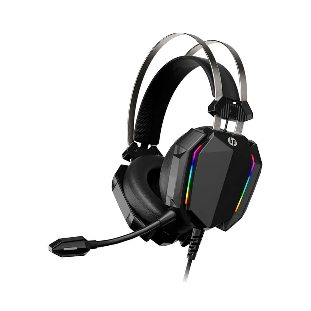 Fone Gamer Headset Conexão USB, Áudio Surroud Virtual 7.1, RGB estático com sete cores, Drive 50 mm, Cabo 2,2 Metros.
