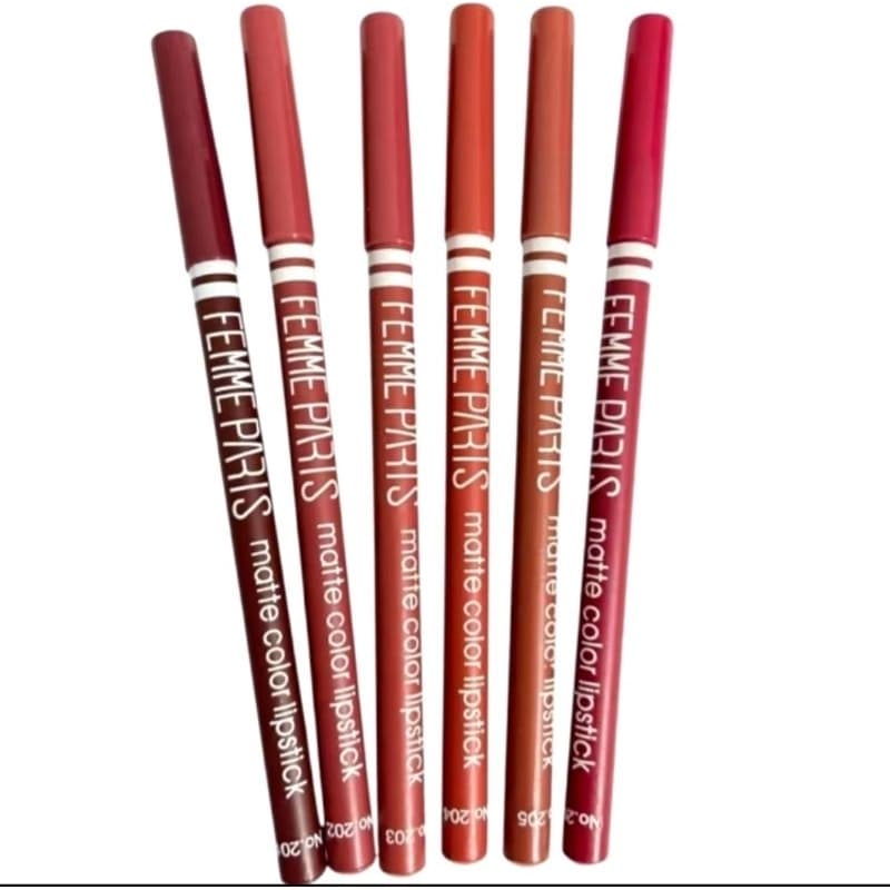 Lapis Labial Matte Color Lipstick - Femme Paris