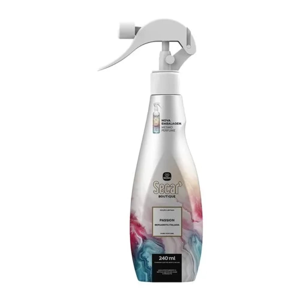 Home Perfume Secar Boutique Passion 240ml – Gatilho – Perfume Premium Para Ambientes e Tecidos